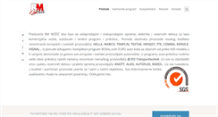 Desktop Screenshot of bmbozic.com