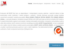 Tablet Screenshot of bmbozic.com